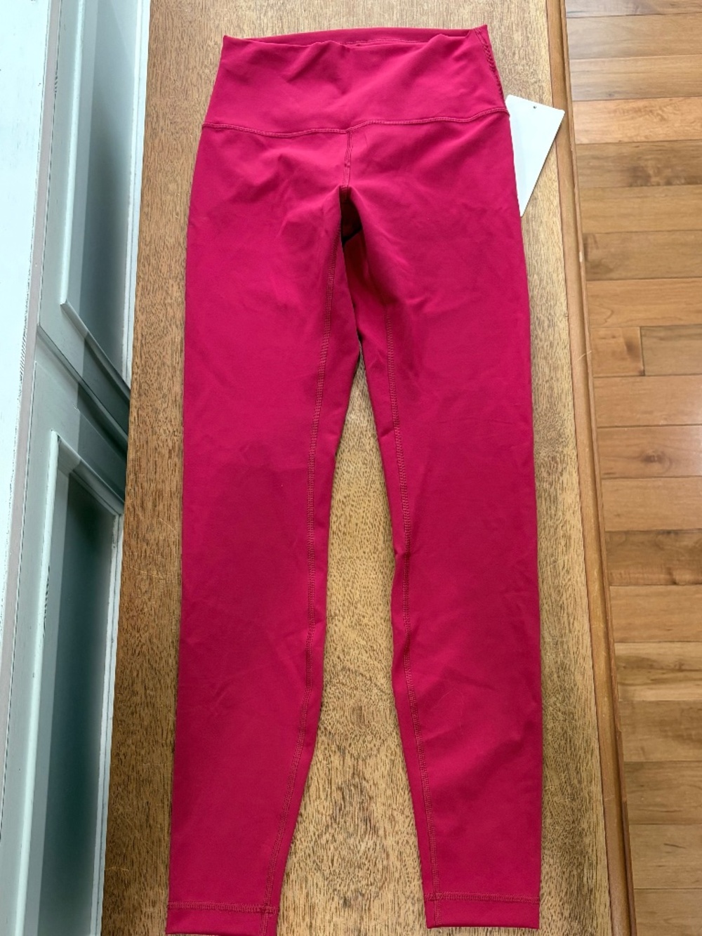 Lululemon Wunder Train High rise tight Berry Rumble